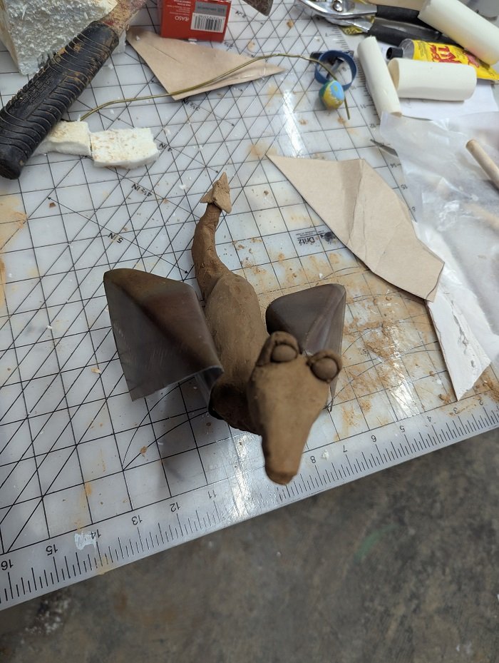 Whisper in process - trying wing walking.